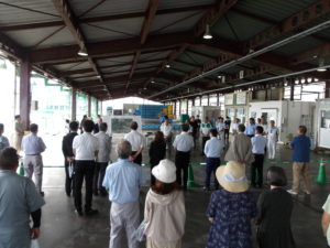 大槌町にて
