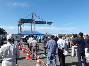 野田村にて