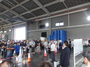 陸前高田市にて