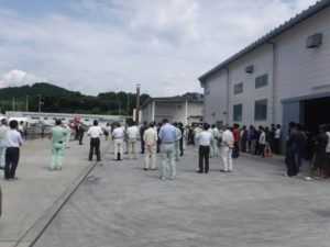 陸前高田市にて