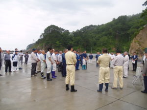 宮古市にて