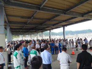 宮古市にて
