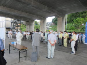 田野畑村にて