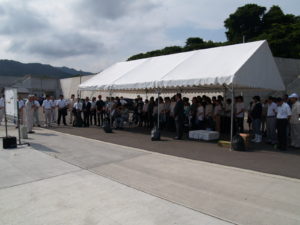 大船渡市にて