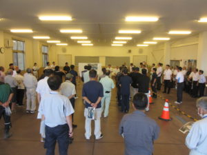 田野畑村にて