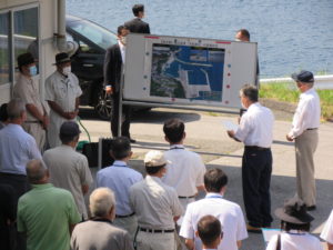 大船渡市にて