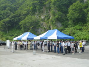 岩泉町にて