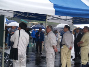 岩泉町にて